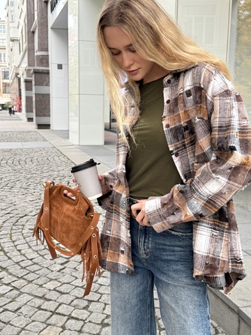 Рубашка в клетку Joleen