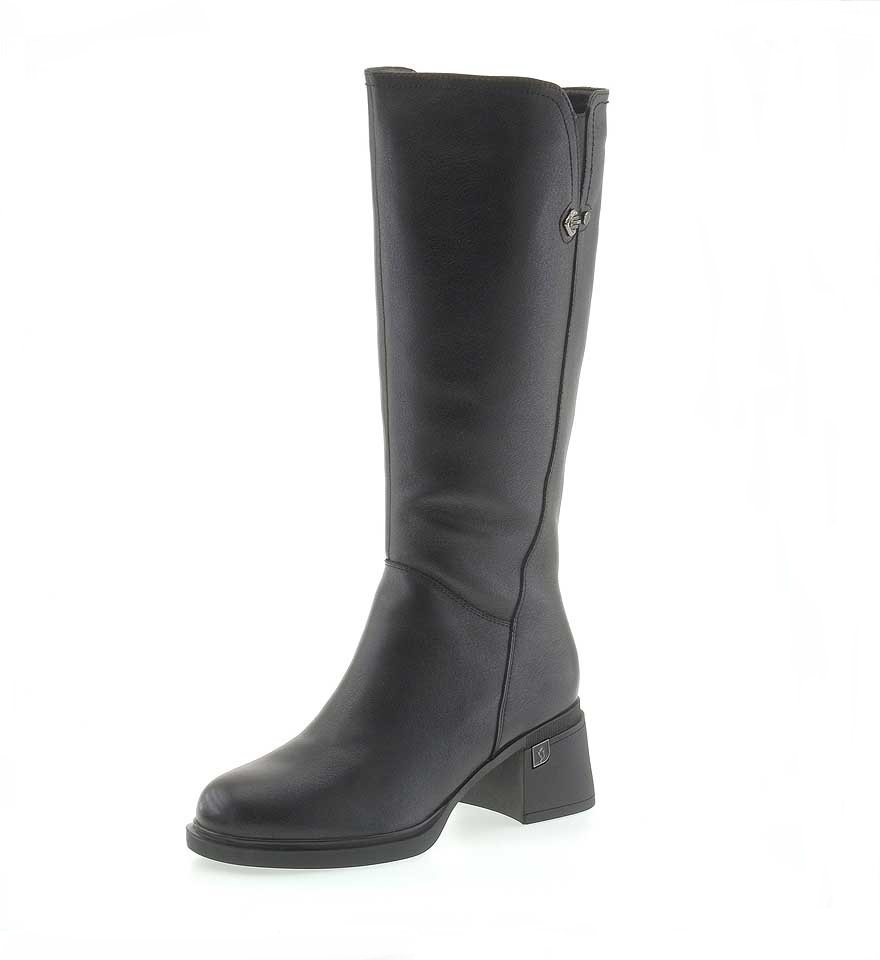 Сапоги женские COVANI AYW25-HCLM2-025-3(L) черные