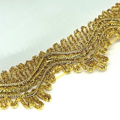 Тесьма люрекс, ш. 3,5 см.