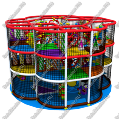 Детский игровой лабиринт «Цветок препятствий»