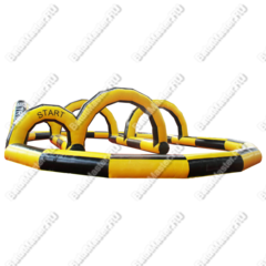 Надувная гоночная трасса "Предел 2" 12*12*3 м
