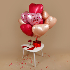 Цилиндр одиночный, Текстура кожи, Металлик Красный, 14*14*7,5 см, 1 шт.