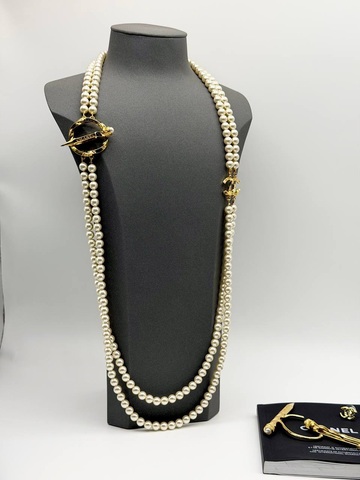 Бусы карандаш CHANEL