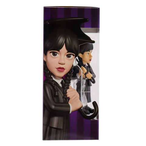 Фигурка Уэнсдей Аддамс с зонтиком из сериала Wednesday