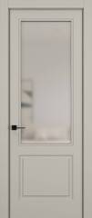 Дверь 02V HARMONY Матовый Серый шелк