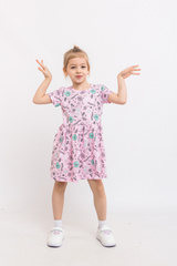 045_БК25 Платье для девочки, мультиколор