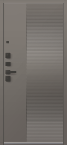 Теплая дверь входная Центурион С-112 (2026), 2 замка, 2 мм металл, (черный муар/черный кварц/мокко орех+базальт кашемир) #3