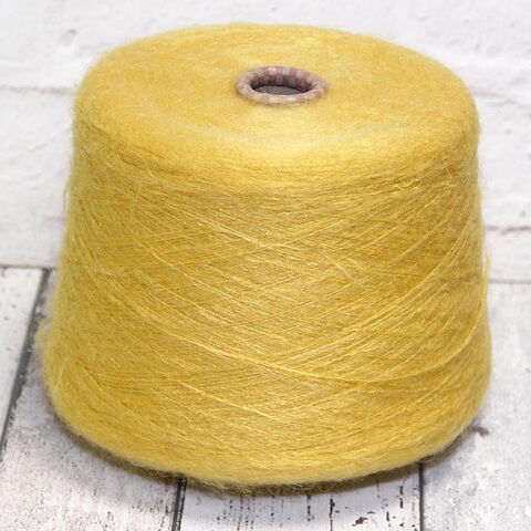 Кидмохер на полиамиде PURA LANA ITALIA / MARZIA 900 желтый горчичный