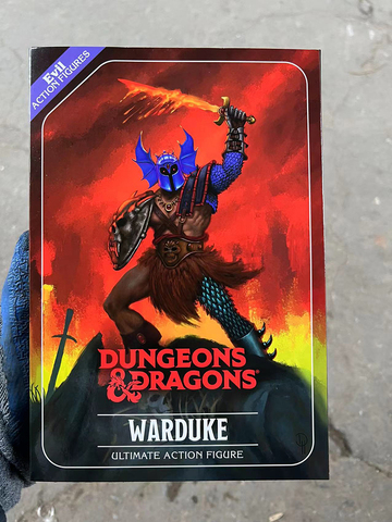 Фигурки Вардьюк и Гримсворд из игры Подземелья и Драконы Ultimate