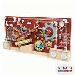 Детская интерактивная стена «Лаборатория движения», 6×1,8×0,6 м