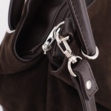 Сумка Саломея 278 эко-замша кофе