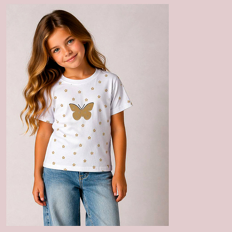 Футболка хлопок д (4-8) 260416-N619