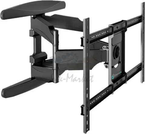 Наклонно-поворотный кронштейн ONKRON M6Lчёрный
