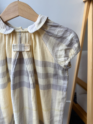 Хлопковое платье с блумерами Burberry, 92
