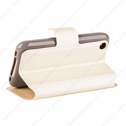 Чехол-книжка Kooso Melkco для iPhone 3Gs/ 3G - Kooso Koka Book case White