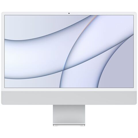 Моноблок Apple iMac 24 Apple M1 chip with 8‑core CPU and 7‑core GPU, 256GB - Silver (MGTF3RU/A)