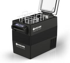 Компрессорный автохолодильник ICECUBE IC50 (12V/24V/220V, 49л) черный