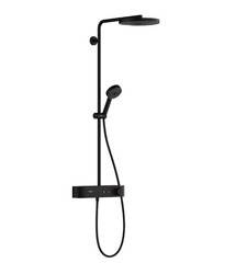 Hansgrohe Pulsify 24220670 Душевая система с термостатом (чёрный матовый) фото