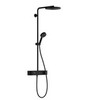 Hansgrohe Pulsify 24220670 Душевая система с термостатом (чёрный матовый)