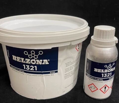 Belzona 1321 Ceramic S-Metal (Белзона 1321) - композит с керамическим наполнителем - 3 кг