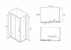 Abber Schwarzer Diamant AG30160BH-S70B Душевой уголок, 160x70x195