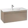 Villeroy&Boch 4104AL01 Раковина, Villeroy&Boch, Venticello, ширина, мм-1000, глубина, мм-500, высота, мм-170, тип установки-на тумбу, отверстия для смесителя-1 сквозное, 2 промаркированных, с переливом, материал-керамика, цвет-альпийский белый