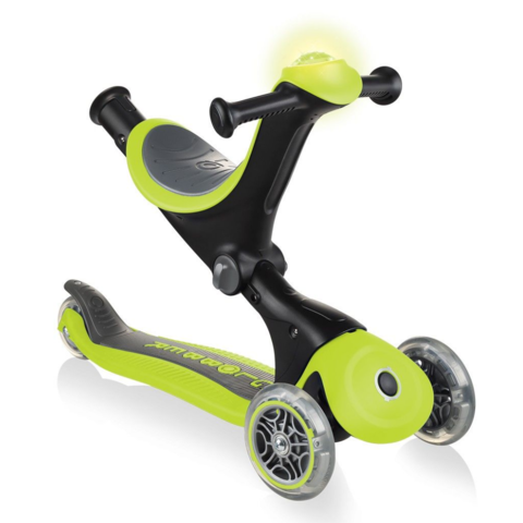 Трехколесный самокат Globber Go UP Deluxe Play Light