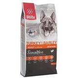 Сухой корм для взрослых собак всех пород Blitz Adult All Breeds Sensitive Turkey&Barley с чувствительным пищеварением с индейкой и ячменем 15 кг.