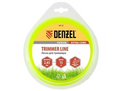 96125 Леска для триммера двухкомпонентная квадрат 2,65мм 15 м EXTRA CORD Denzel