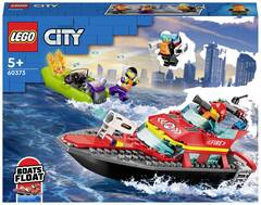 Lego konstruktor City 60373 Fire Rescue Boat