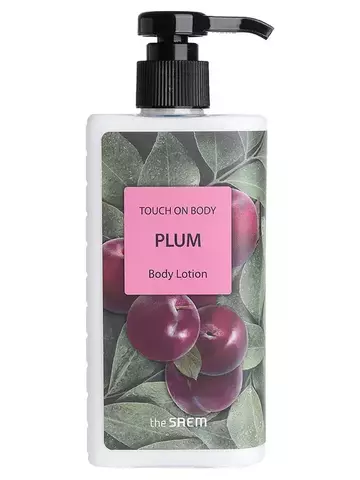 The Saem Touch On Body Plum Body Lotion Лосьон для тела сливовый