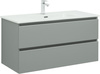 Aquanet 329599 Тумба Вега 100 2 ящ. цв.мисти грин (329599)