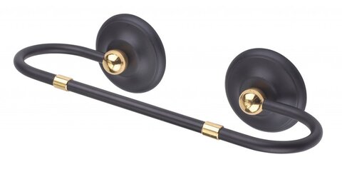 Art&Max AM-2148-Nero/Do-Ant Полотенцедержатель, 29 см Античное золото