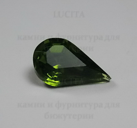 Ювелирные стразы Preciosa "Капля" Olivine (13х8 мм) ()