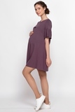Платье для беременных и кормящих 10723 фиолетовый