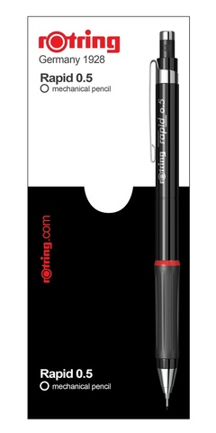 Карандаш механический Rotring Rapid Black CT, 0.5 mm (1910974)