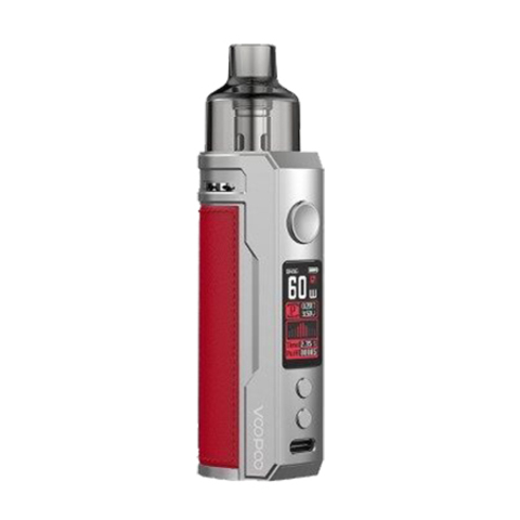 Voopoo Drag S 2500 mah Pod Kit - Silver Red (Romantic Red)