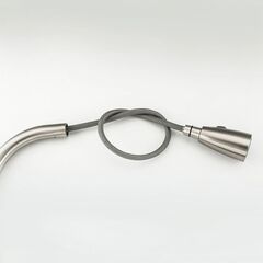 Смеситель для кухни, Frap, выдвиж излив, с картриджем, нерж, F60899-1