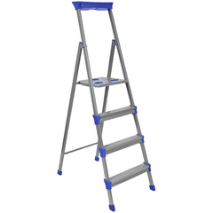 Стремянка Nika СМ4, стальная, 4 ступени, 1,51 м, 48519