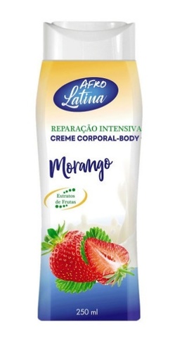 AFRO LATINA Body Cream 250 ml Strawberry (клубника)
