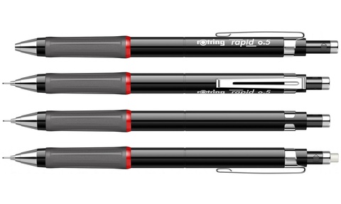 Карандаш механический Rotring Rapid Black CT, 0.5 mm (1910974)