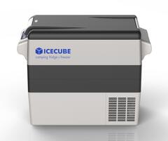 Компрессорный автохолодильник ICECUBE IC50 (12V/24V/220V, 49л) черный