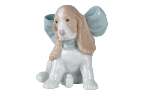 Фигурка 10х9х8см NAO Щенок в подарок
