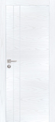 Дверь PX-14 AL кромка с 2-х ст. / Цвет Дуб скай белый / Двери PROFILO PORTE