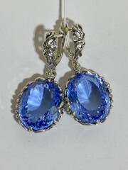 Аида ( серьги из серебра)