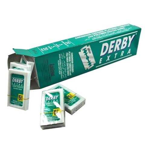 Блок лезвий Derby Extra Double Edge Razor Blade 100 шт