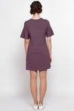 Платье для беременных и кормящих 10723 фиолетовый
