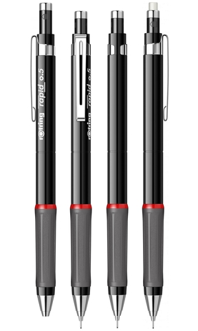 Карандаш механический Rotring Rapid Black CT, 0.5 mm (1910974)