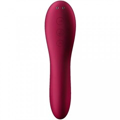 Вакуумный стимулятор с вибрацией Dual Crush Satisfyer