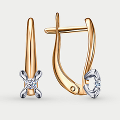 Серьги золотые